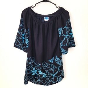 Hula Bay Hawaiian Top